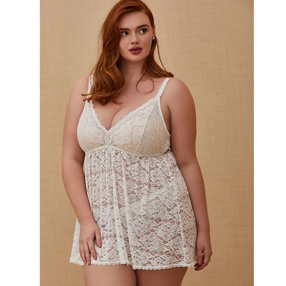 White Lace Babydoll